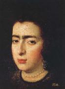 Diego Velazquez Portrait d'une dame (df02) oil painting reproduction